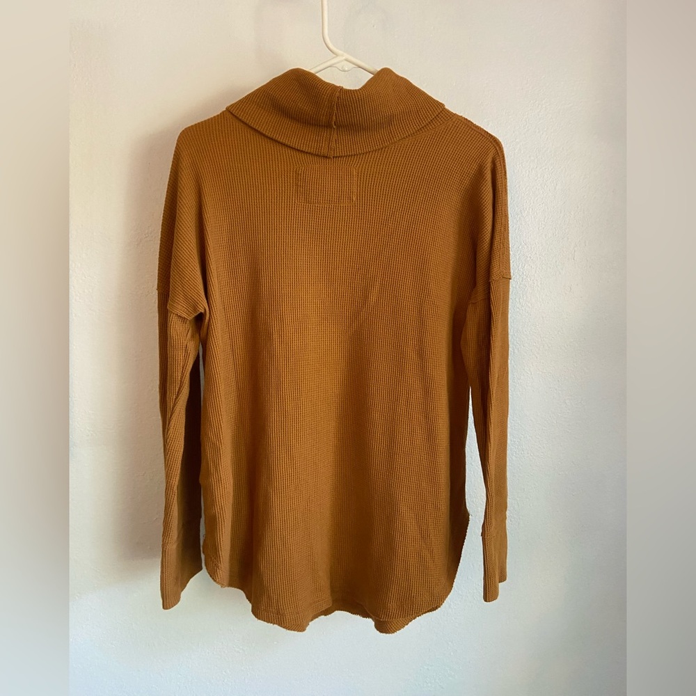 Anthropologie Maeve Ainsley Thermal Turtleneck - S - Picture 3 of 11